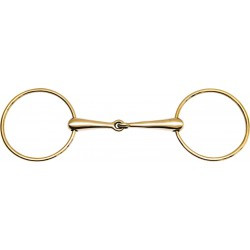 Mors 2 grands anneaux FEELING - Maillechort