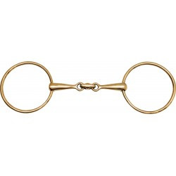 Mort 2 grands anneaux fins FEELING - Anatomic maillechort