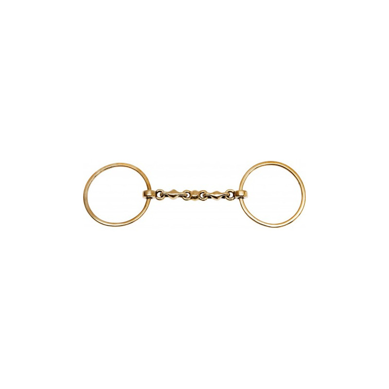 Mors 2 grands anneaux FEELING - Waterford maillechort