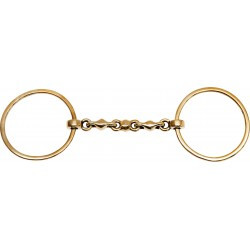 Mors 2 grands anneaux FEELING - Waterford maillechort