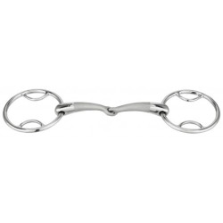 Mors 2 anneaux SPRENGER - Satinox à passes, brisé