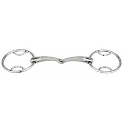 Mors 2 anneaux SPRENGER - Satinox à passes, brisé