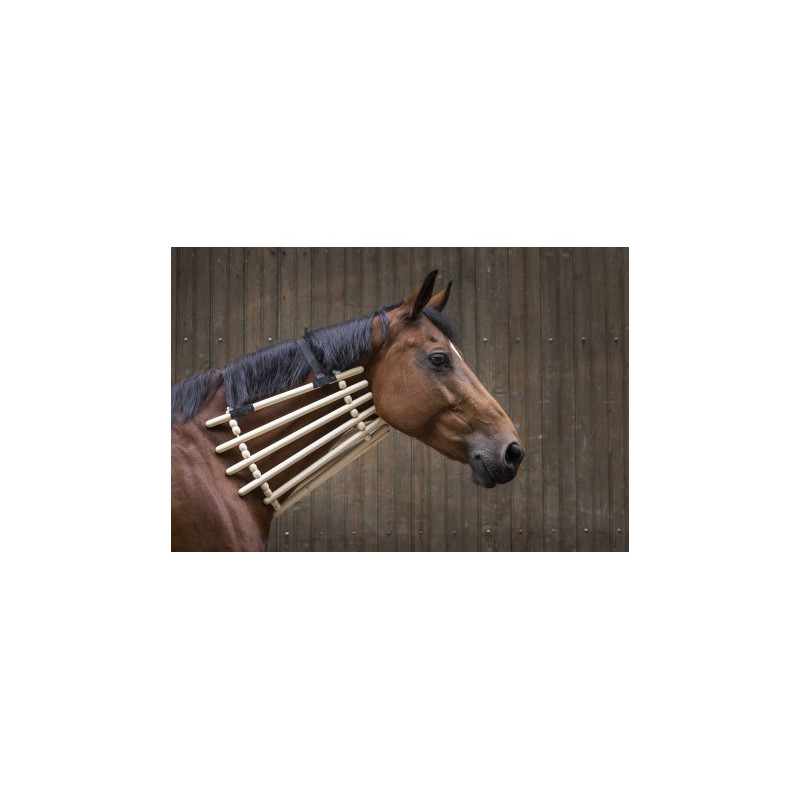 Collier de bois HIPPOTONIC