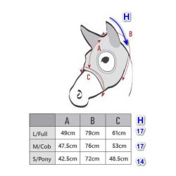 Masque LAMI-CELL - Titanium à oreilles