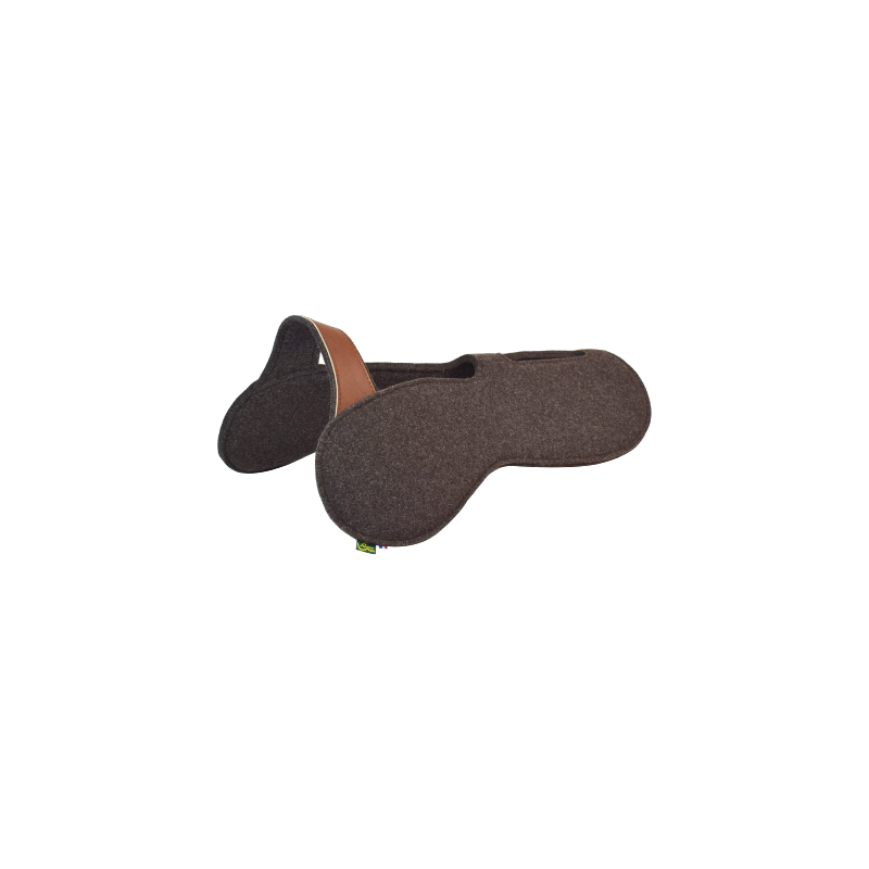 Amortisseur de dos en Feutre de laine avec pont