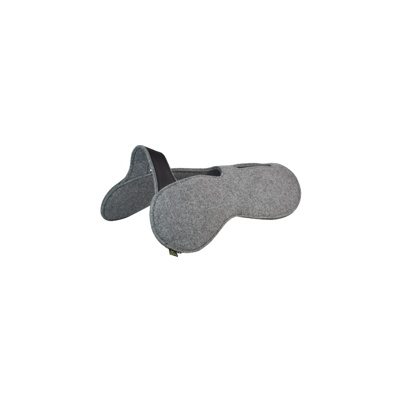 Amortisseur de dos en Feutre de laine avec pont