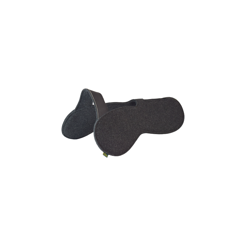 Amortisseur de dos en Feutre de laine avec pont et réhausse avant