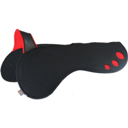 Amortisseur Poney de Sport en Feutre de laine avec pont Coloré