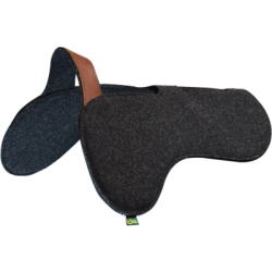 Amortisseur de dos PRO en Feutre de laine avec pont