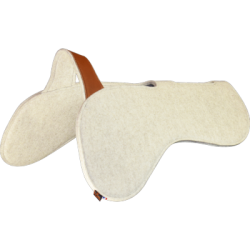 Amortisseur de dos PRO en Feutre de laine avec pont