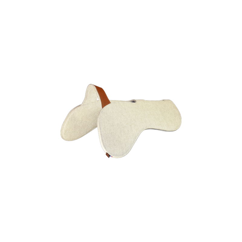 Amortisseur de dos PRO en Feutre de laine avec pont