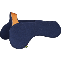 Amortisseur de dos PRO en Feutre de laine avec pont et réhausse arrière