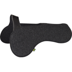 Amortisseur de dos PRO en Feutre de laine avec pont et réhausse avant