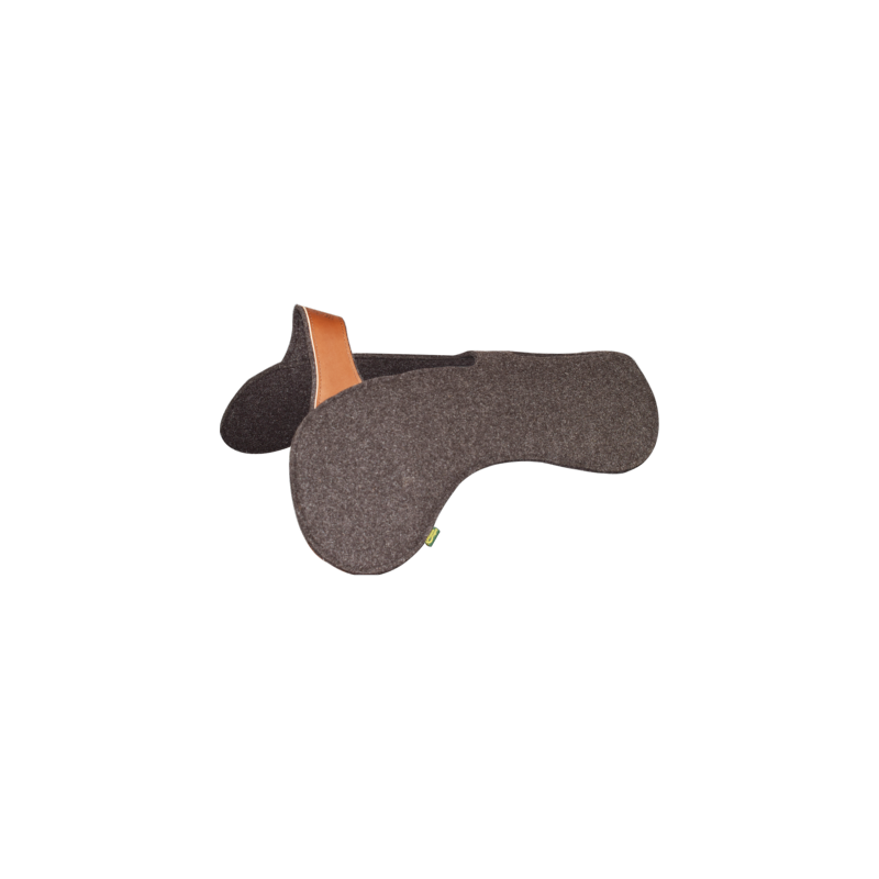 Amortisseur de dos PRO en Feutre de laine avec pont et réhausse avant