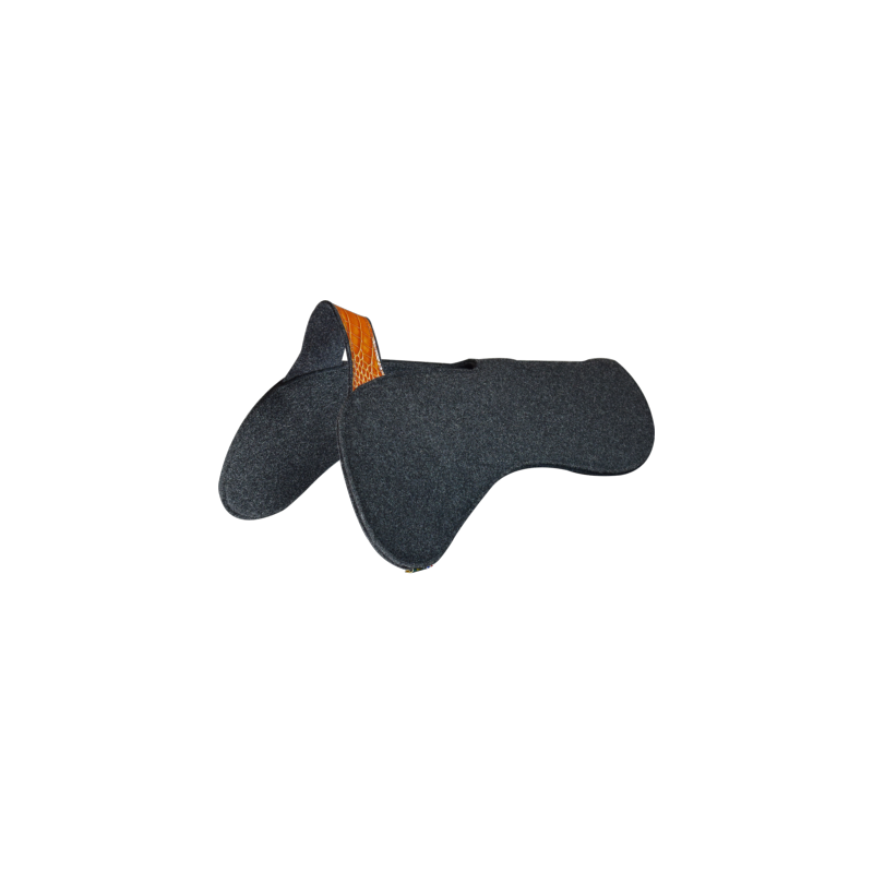 Amortisseur de dos PRO en Feutre de laine avec pont Croco