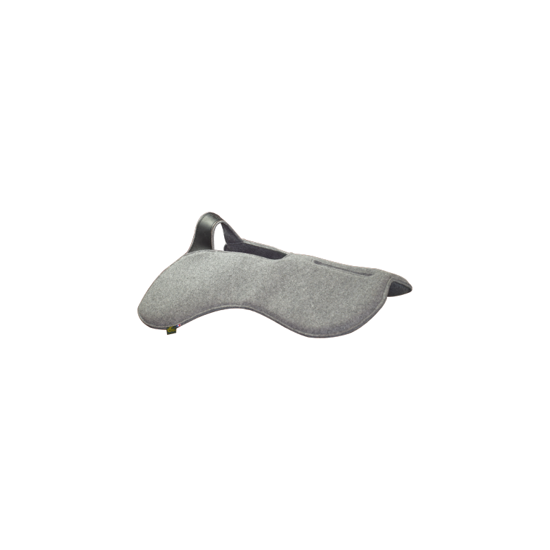 Amortisseur de dos PRO en Feutre de laine avec pont Croco