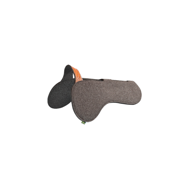 Amortisseur de dos PRO en Feutre de laine avec pont Croco