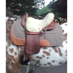 Tapis de selle Wool Mac