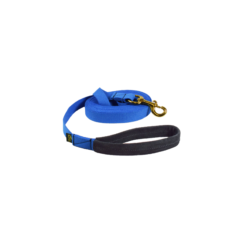 Longe à tourner poignée croûte de cuir