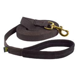 Longe à tourner poignée croûte de cuir