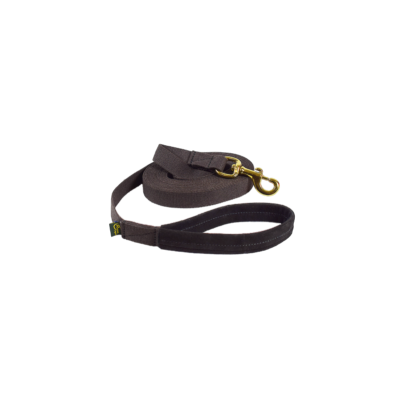 Longe à tourner poignée croûte de cuir