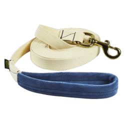 Longe à tourner poignée croûte de cuir