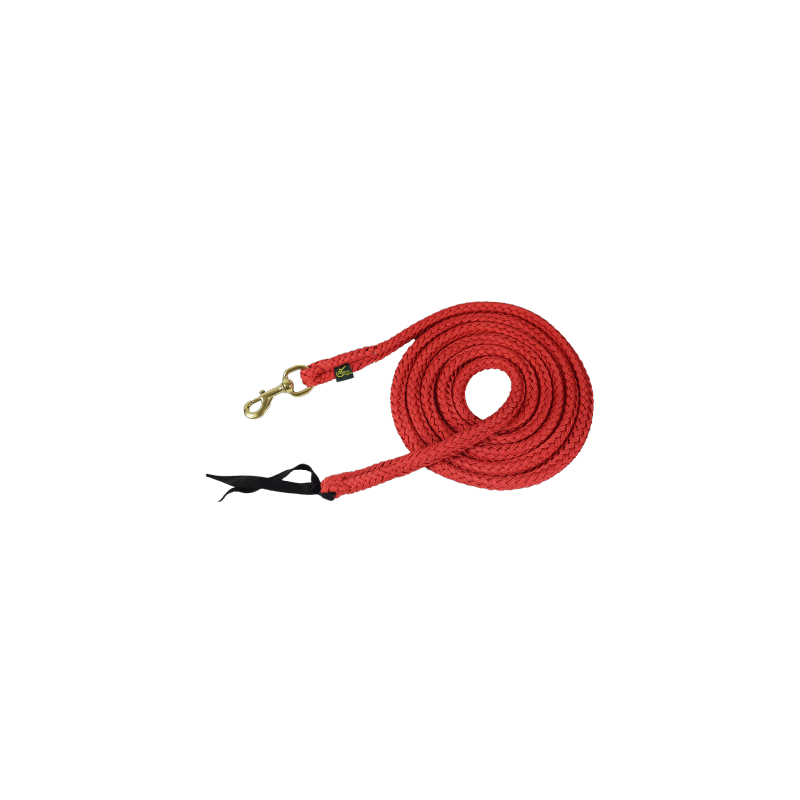 Longe éthologique avec mouqueton à tirette