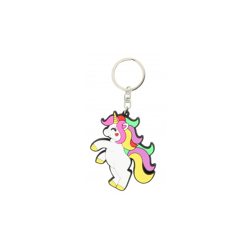Porte-clés EQUI-KIDS -Licorne- en silicone