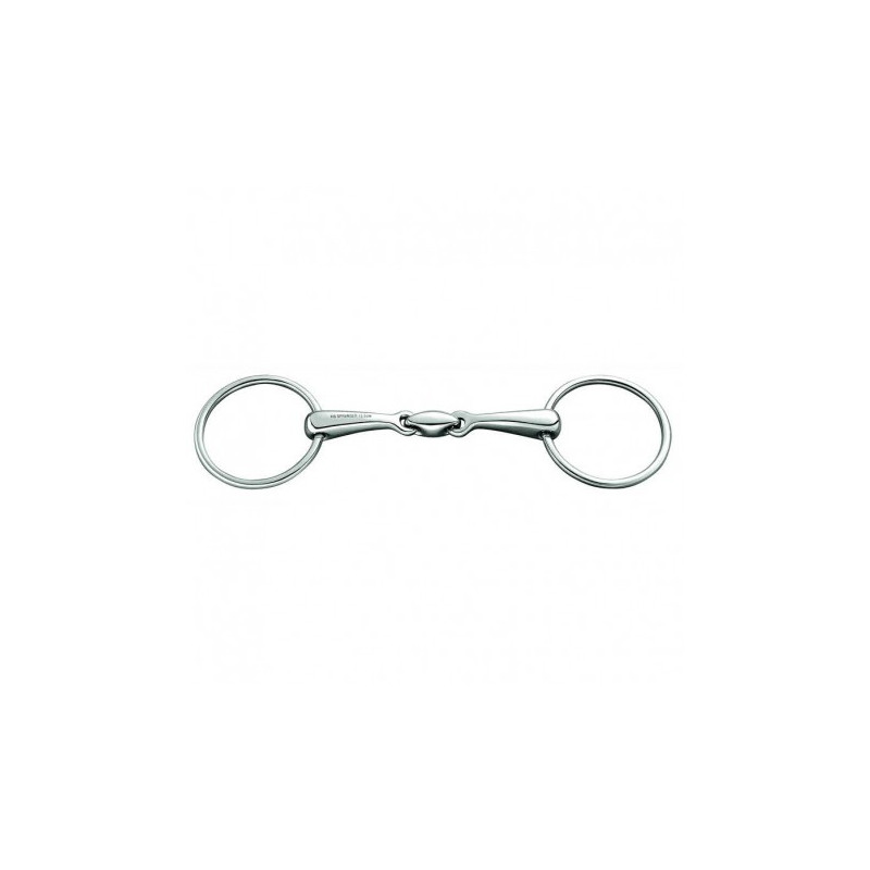 Mors 2 anneaux SPRENGER, inox, 18 mm