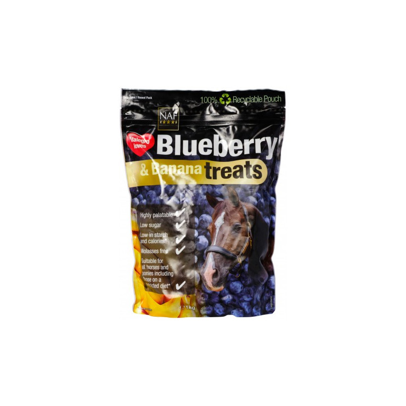 Friandises Myrtille et banane -NAF