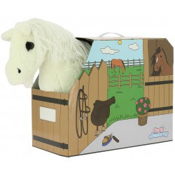 Mini-poney Robe Blanche PONY ACADEMY - Filou