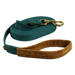 Longe à tourner poignée croûte de cuir