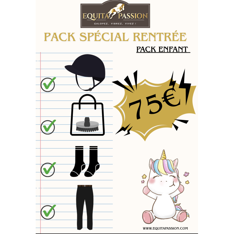 pack rentrée enfant