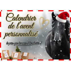 Calendrier de l'avent sur mesure